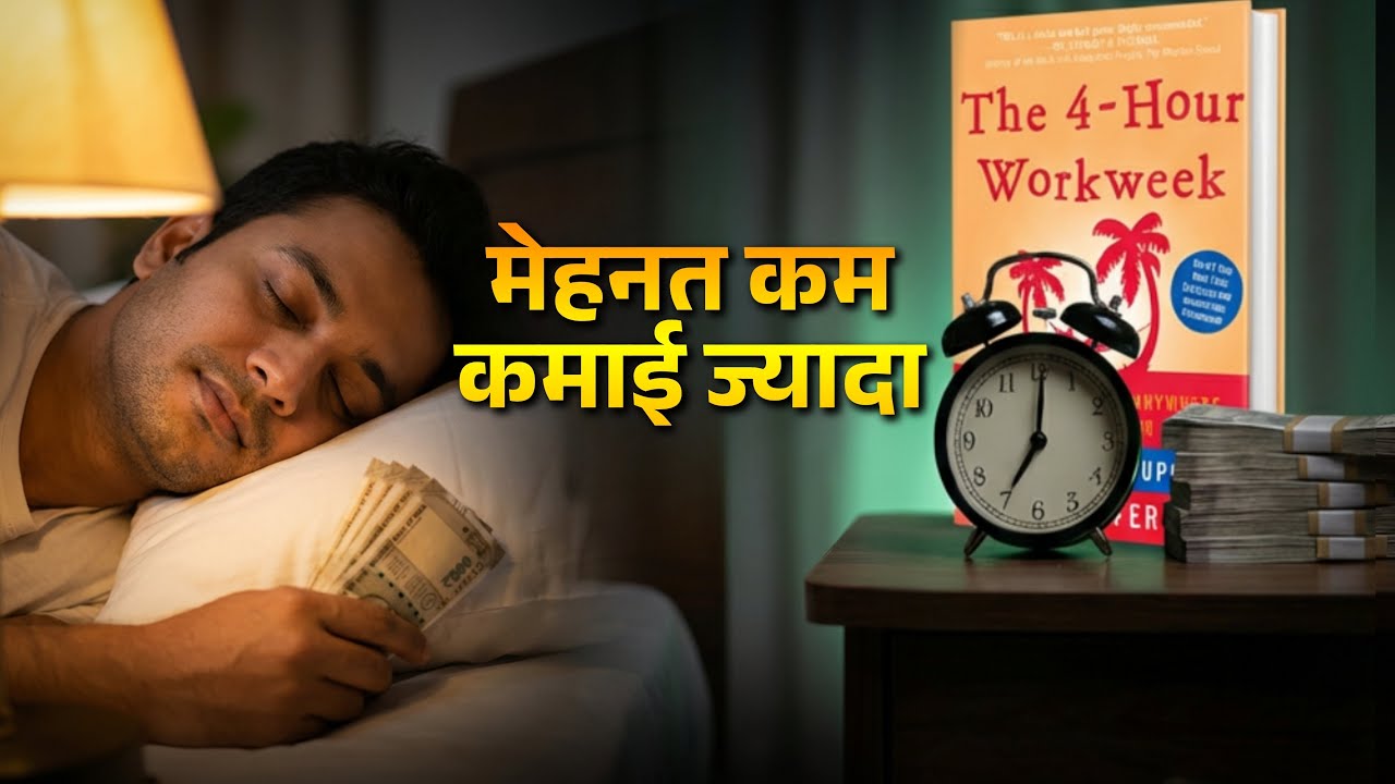 The 4-Hour Workweek Hindi Summary | मेहनत नहीं, स्मार्ट वर्क करो