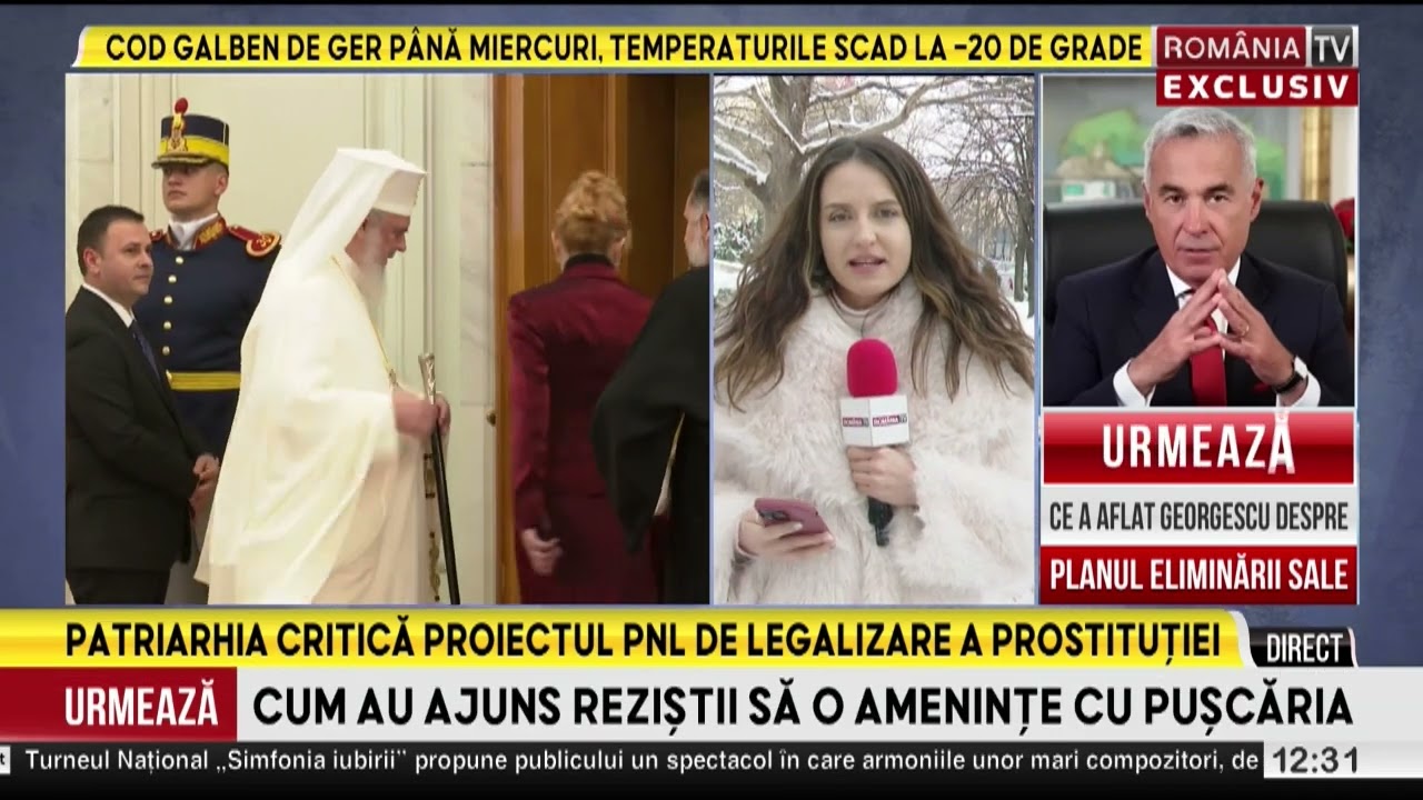 Patriarhia critică proiectul PNL de legalizare a prostituției