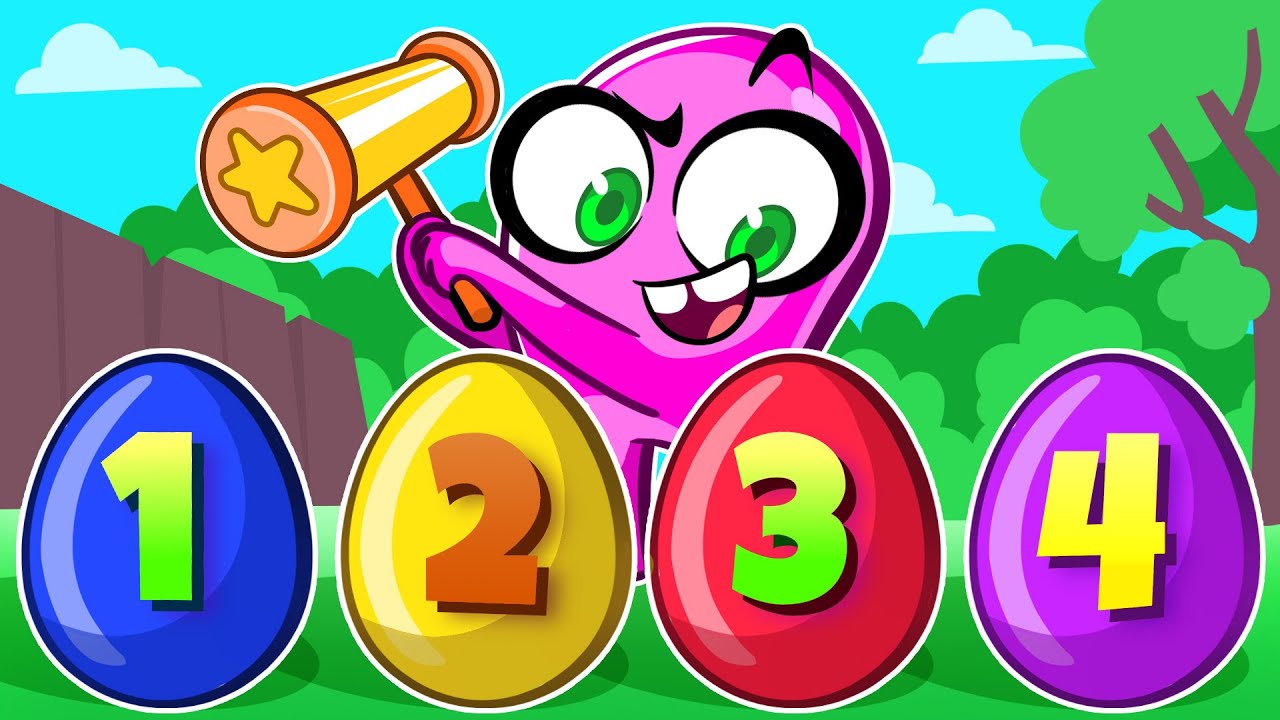 Numbers Song! | Learn ABC, Shapes & Colors with Slime Sam | Kids Songs & Nursery Rhymes