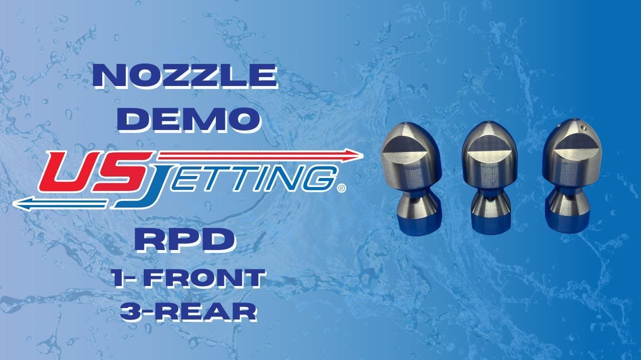 RPD 1-front, 3-rear Jet Nozzle Demo