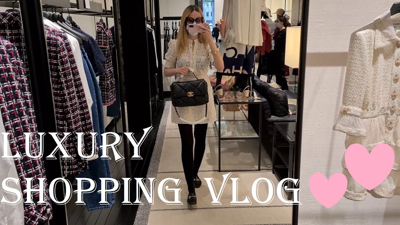 LUXURY SHOPPING VLOG 2020 - Come Shopping With Me in D&uuml;sseldorf (Chanel, Dior, Gucci, Louis Vuitton)