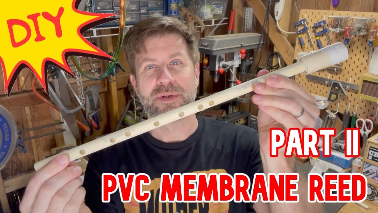 My Second Attempt at Making a PVC Membrane Reed