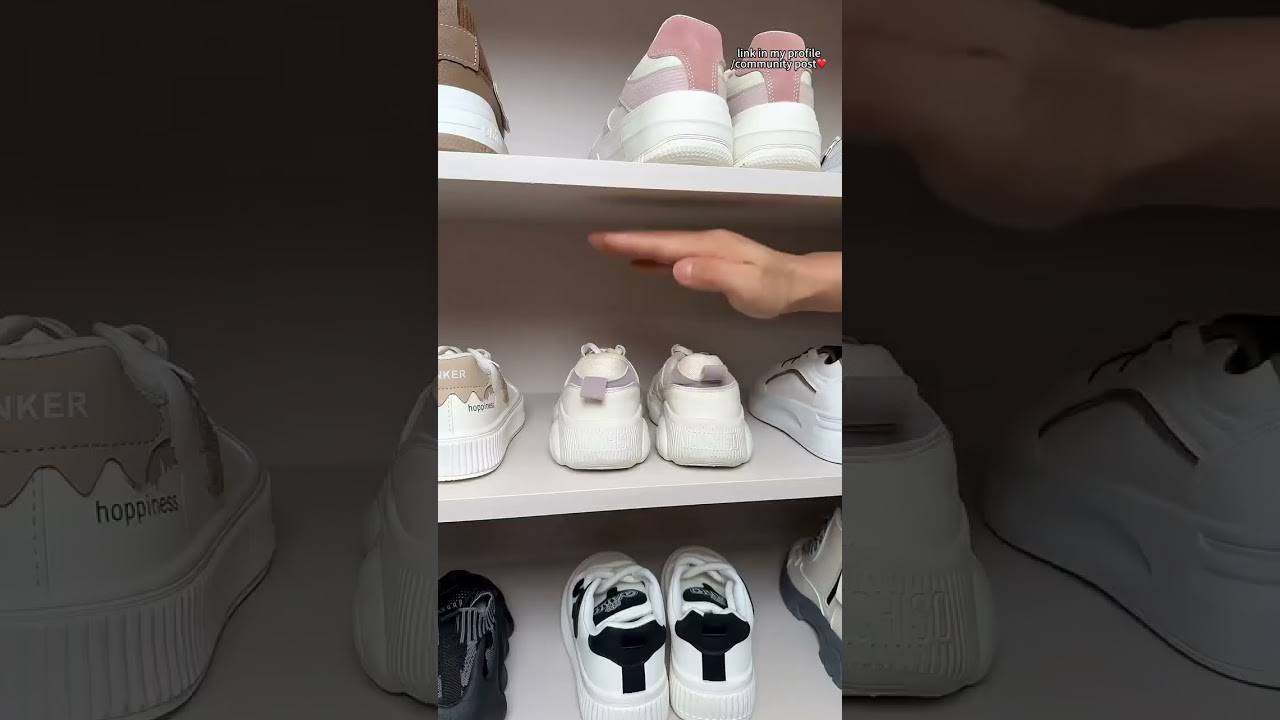 With this shoe rack, your shoe cabinet is not only neat and beautiful, but it also saves space...