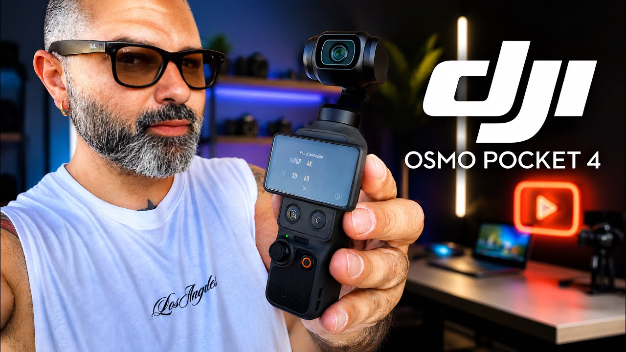 DJI Osmo Pocket 4 - Unboxing & Hands-On | iPhone 17 Pro Max Camera Comparison
