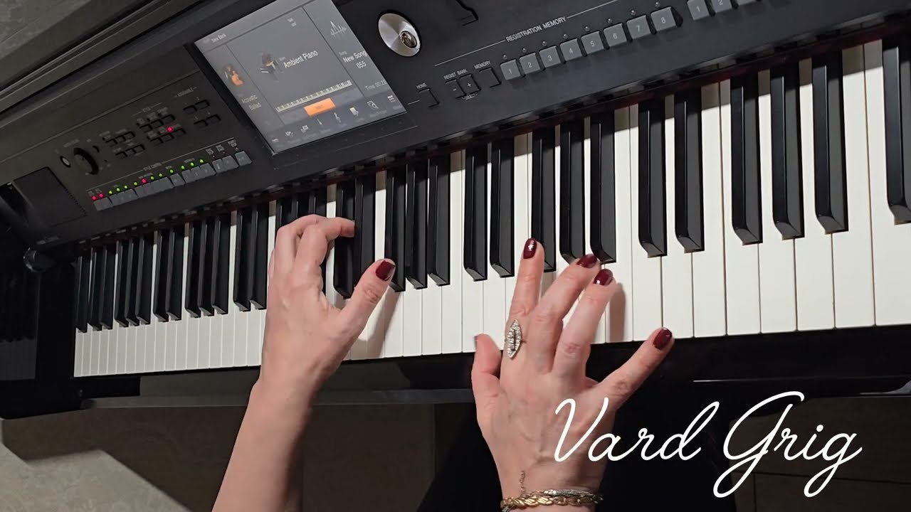 Կապույտ թռչուն//Kapuyt Trchun~Խ.Ավետիսյան🕊️piano cover Vard Grig