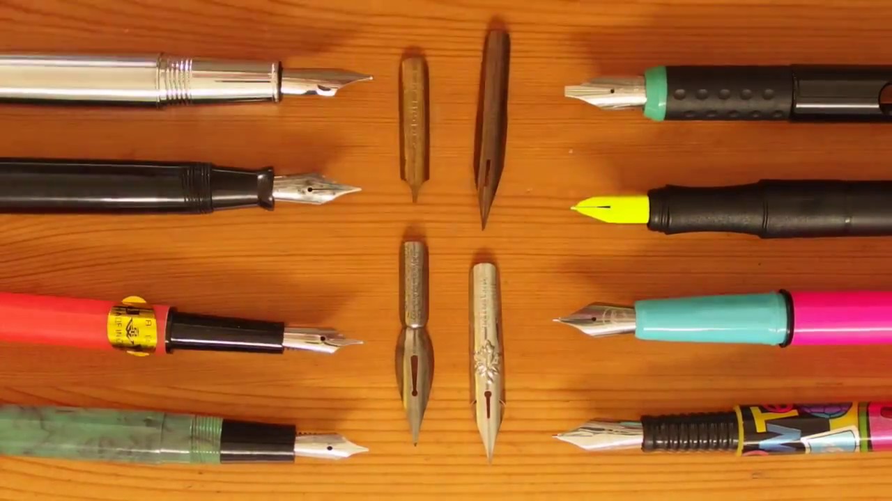 Untipped Fountain Pen Nibs
