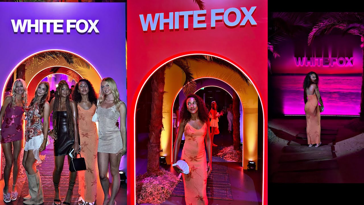 WHITEFOX HEATWAVE PARTY EVENT!! weekend in London vlog 💐🌴🐬