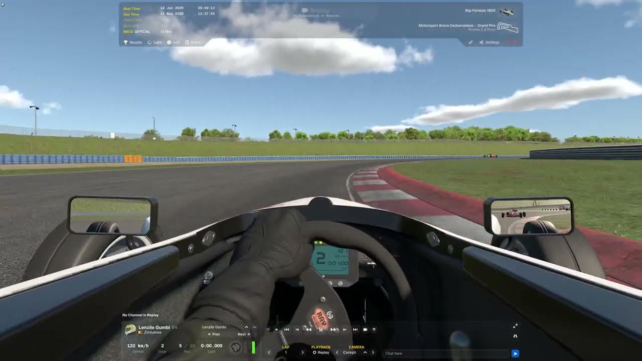 Podium in Motorsport Arena Oscherlesben | iRacing