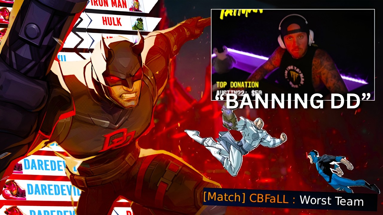 TimtheTatman Reacts to Rank 1 DAREDEVIL | Marvel Rivals