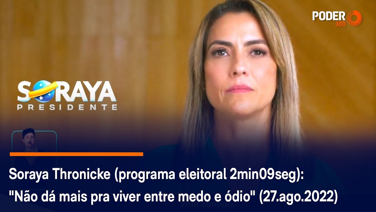 Soraya Thronicke (programa eleitoral 2min9seg):