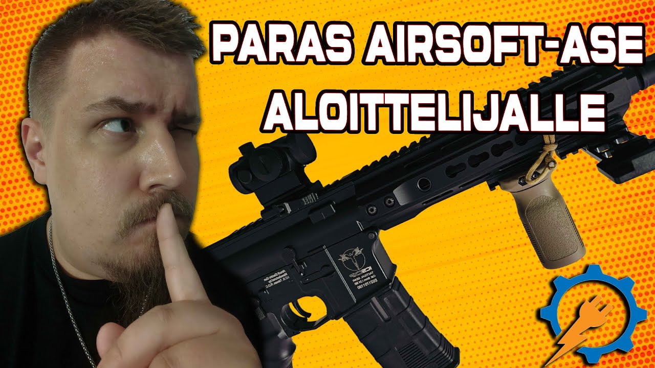 PARAS AIRSOFT-ASE ALOITTELIJOILLE! 🔫 (Älä osta ennen kuin näet tämän!)