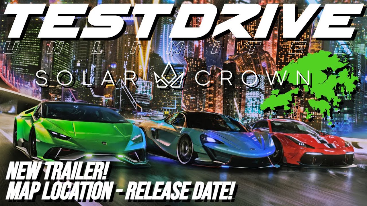 TDU Solar Crown - Map Location & Release Date Confirmed! (Test Drive Unlimited 3)