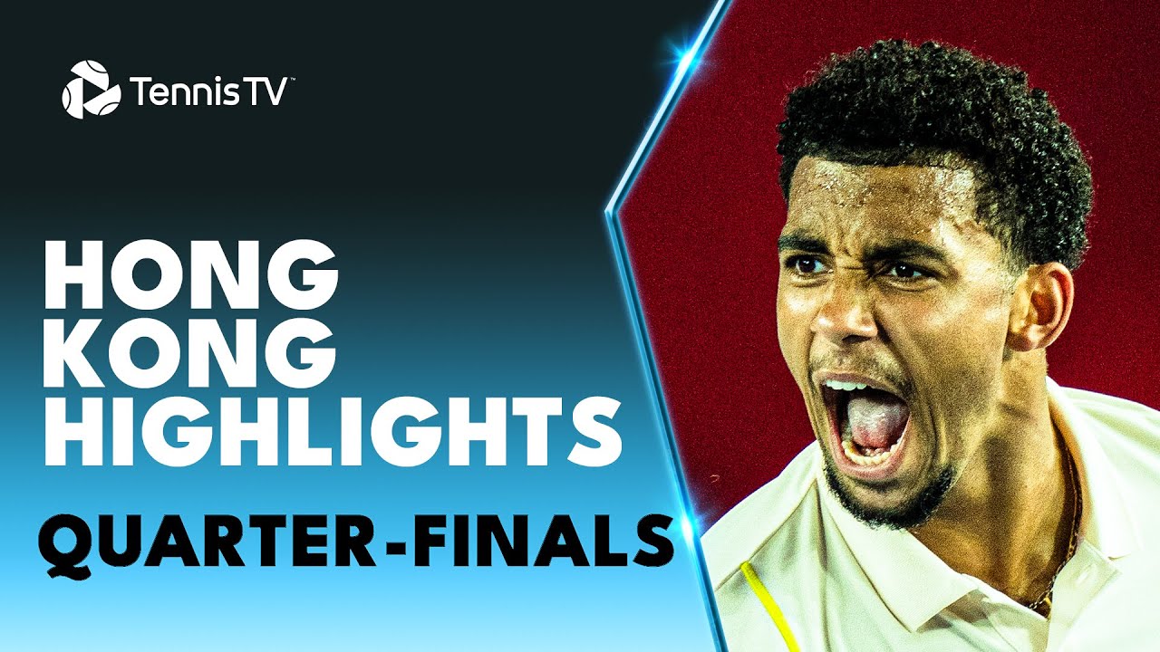 Rublev Battles Fils; Shang Takes On Tiafoe & More! | Hong Kong 2024 Quarter-Finals Highlights