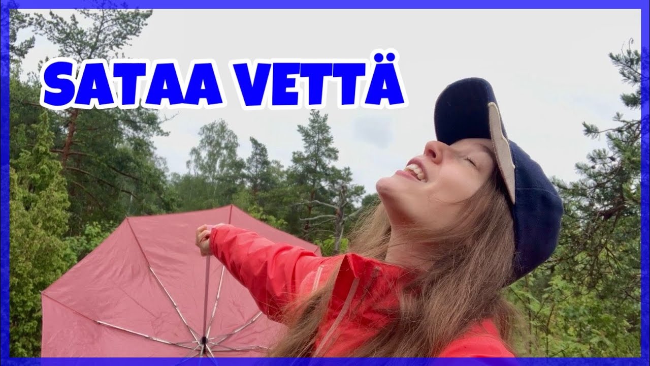 Listen and Learn Finnish: Slow Comprehensible Input (Rainy Forest ☔)