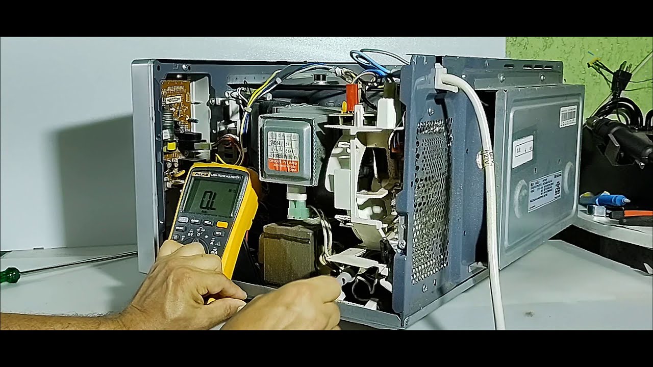 Microondas lg MH7043 não esquenta (fácil, resolvido)