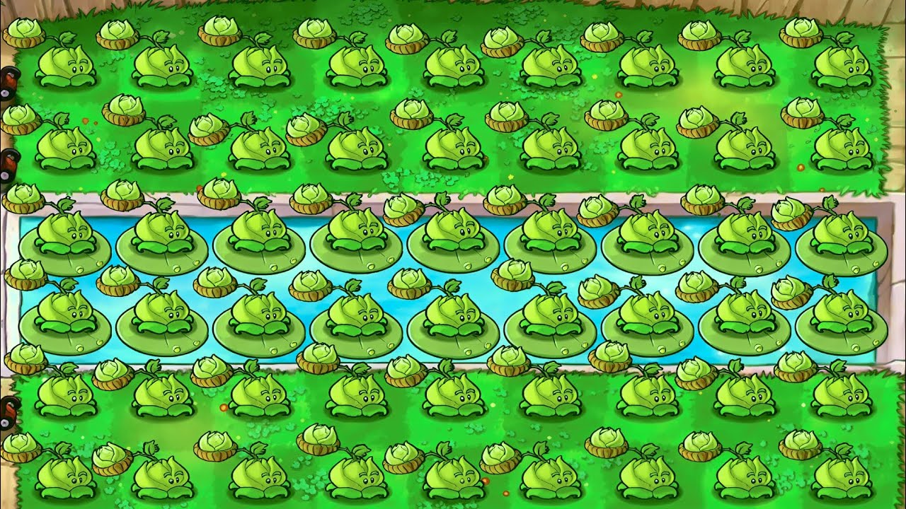 Plants vs Zombies | 54 Cabbage-pult vs Zombies 🥬💥 | Full Challenge Gameplay