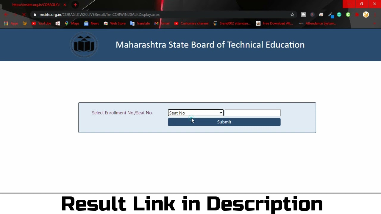 MSBTE Result Winter 2020 Exam Declared | Check Now