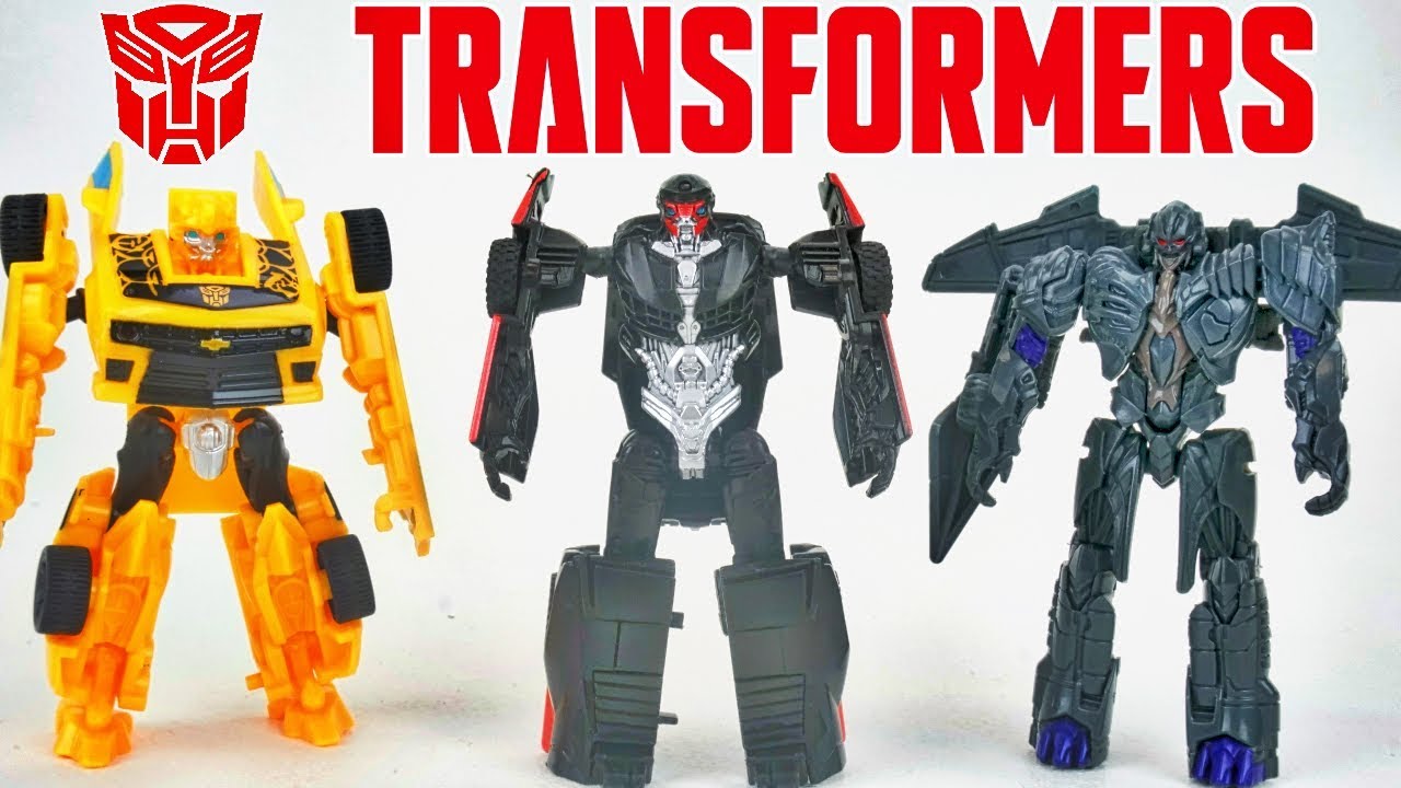 Transformers the Last Knight Hot Rod Legion Class Collection Bumblebee Megatron Toys