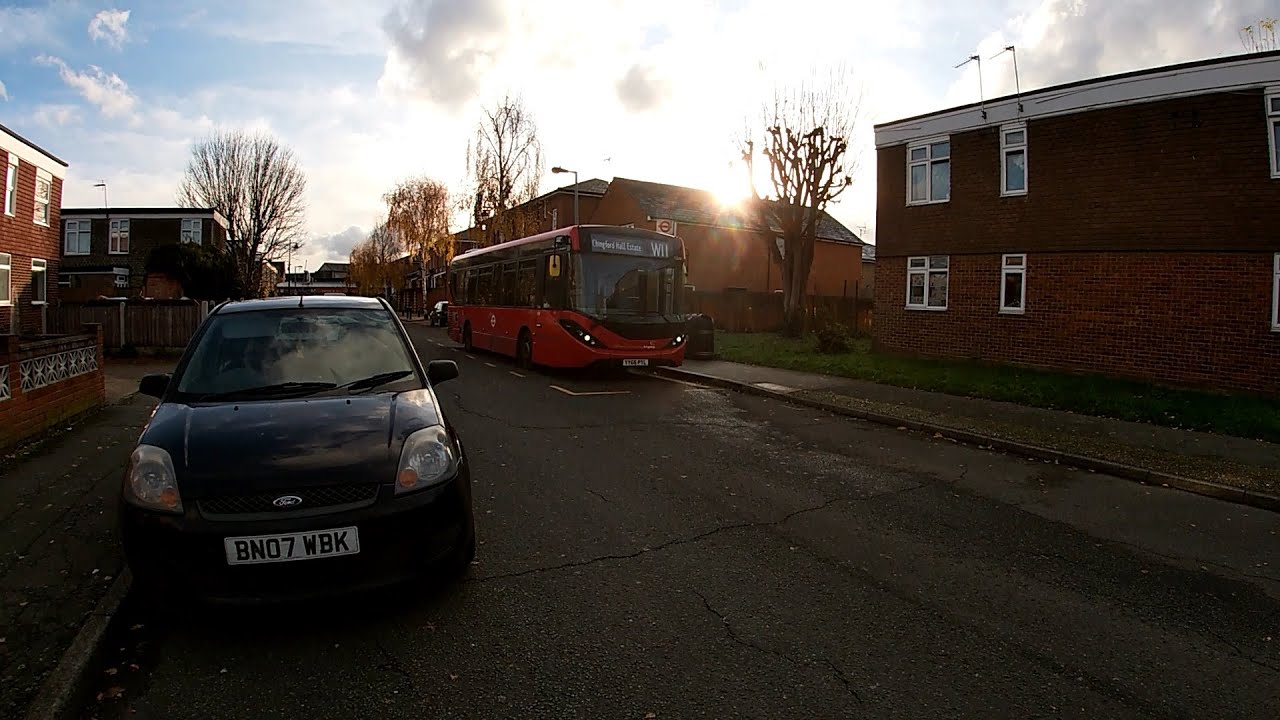 Full Route Visual | London Bus Route W11 Walthamstow Central to Chingford Hall Estate YY66PYL 37744