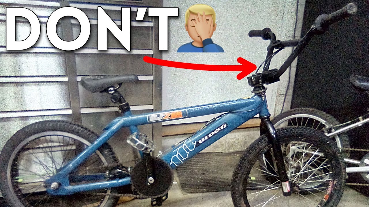 Which Position is Right for BMX Handlebars? (Pls Don't Do This)