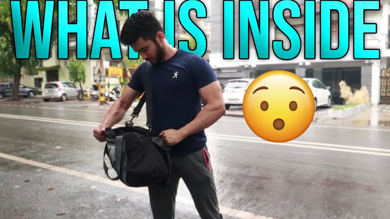 What is inside my GYM BAG
