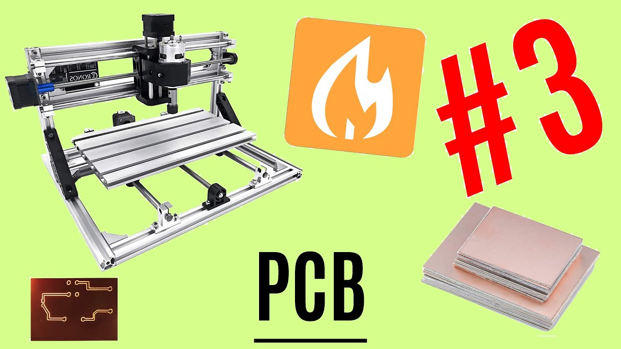 PCB Fräsen - Candle - PCB DIY - Luis Geissler