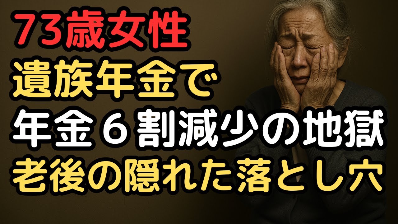 「年金だけが頼りだったのに」物価高が終わらないのに夫がなくなって年金が6割も減少...73歳女性の地獄の老後