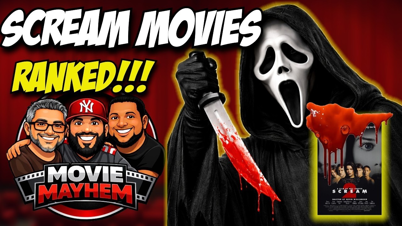Every SCREAM Movie Ranked the RIGHT WAY!!