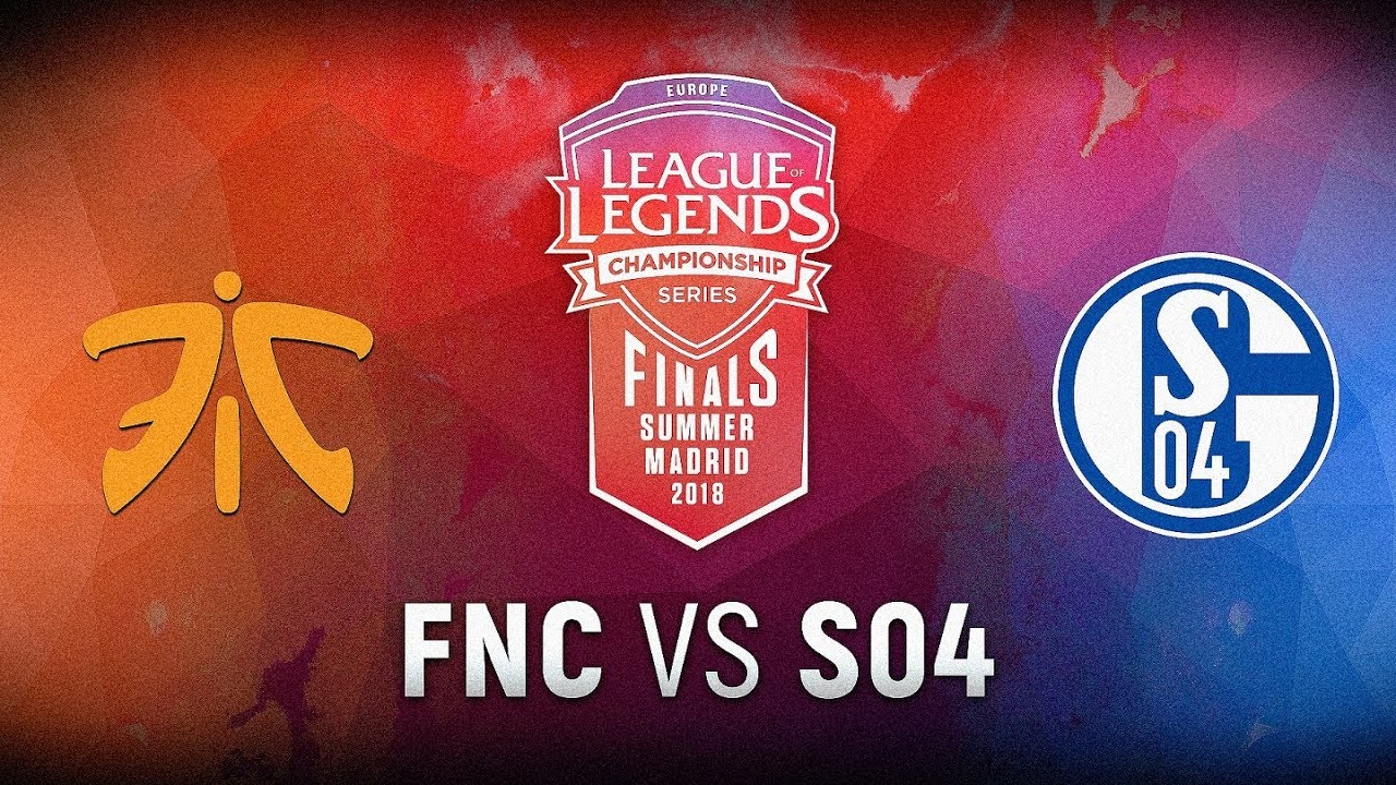 FNC vs. S04 - Finals Game 3 | EU LCS Summer Finals | Fnatic vs. FC Schalke 04 (2018)