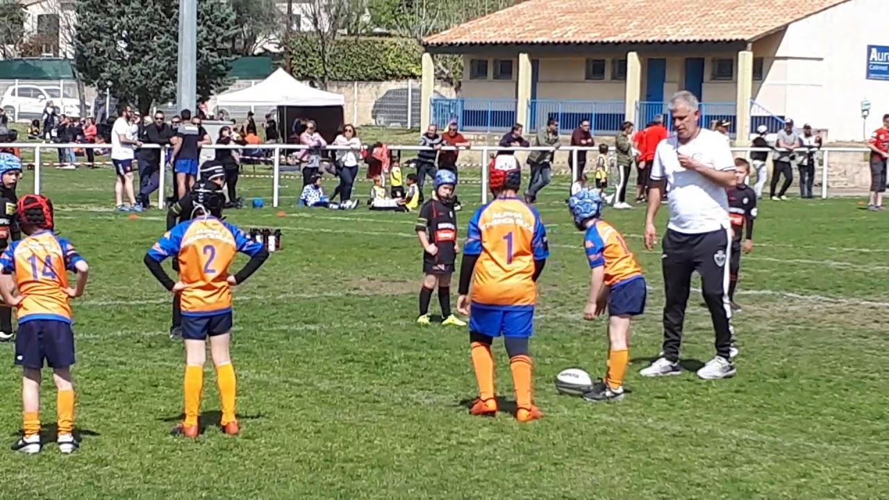 30/03/2019 - Tournoi des Cevennes - Match M8 contre Brignon
