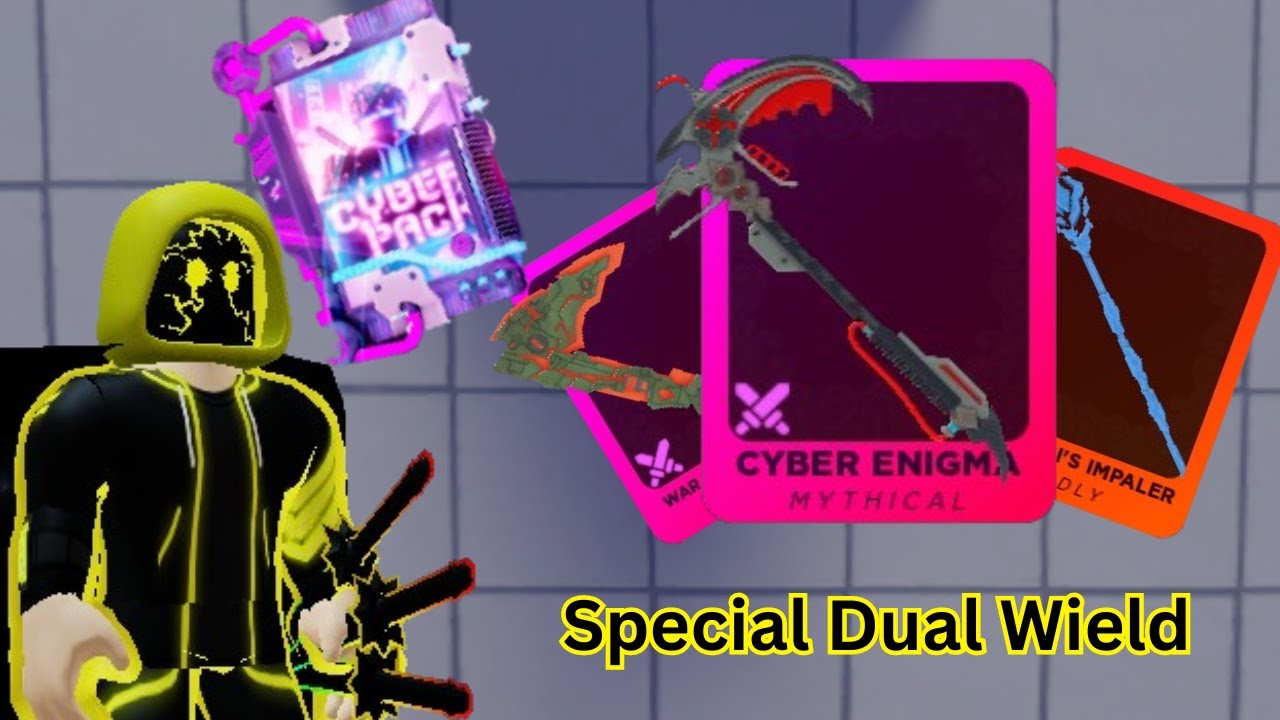 Death Ball - Obtaining All Special Dual Wield Swords (Dual Wield Cyber Enigma)