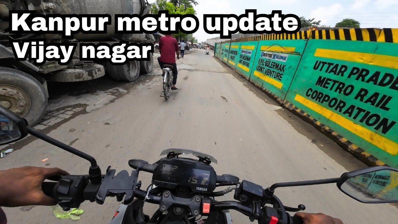 Kanpur metro update - vijay nagar metro station -@skybhp 