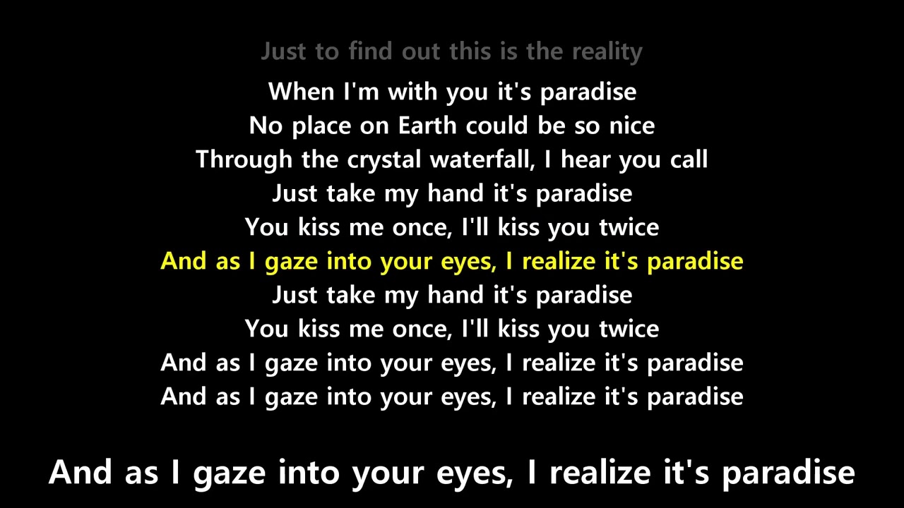 Paradise (Lyrics) - Phoebe Cates