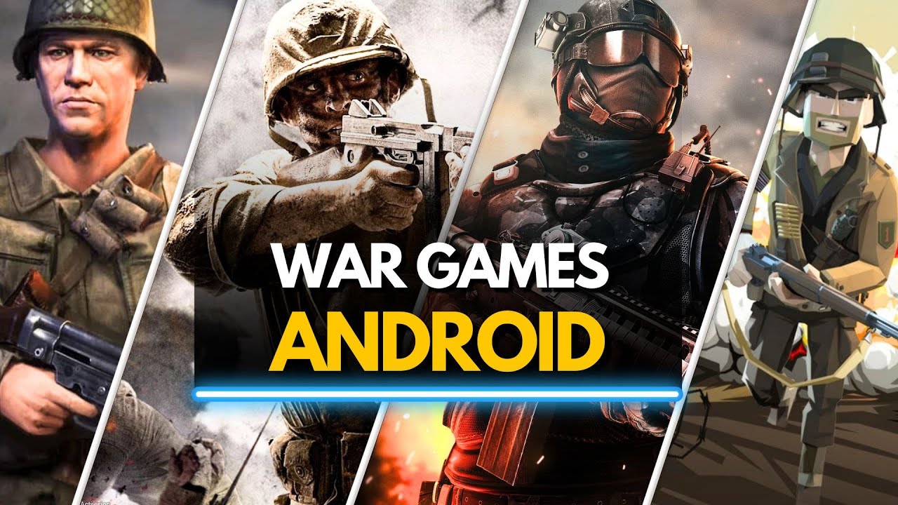 TOP 40 BEST WAR GAMES FOR ANDROID & IOS IN 2024