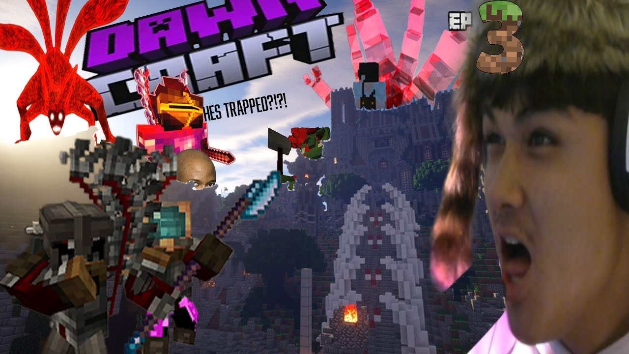 NINETAILS & KNIGHT ROBER DESTROYED (OUR HARDEST DAY YET IN DAWN-CRAFT PART 3)