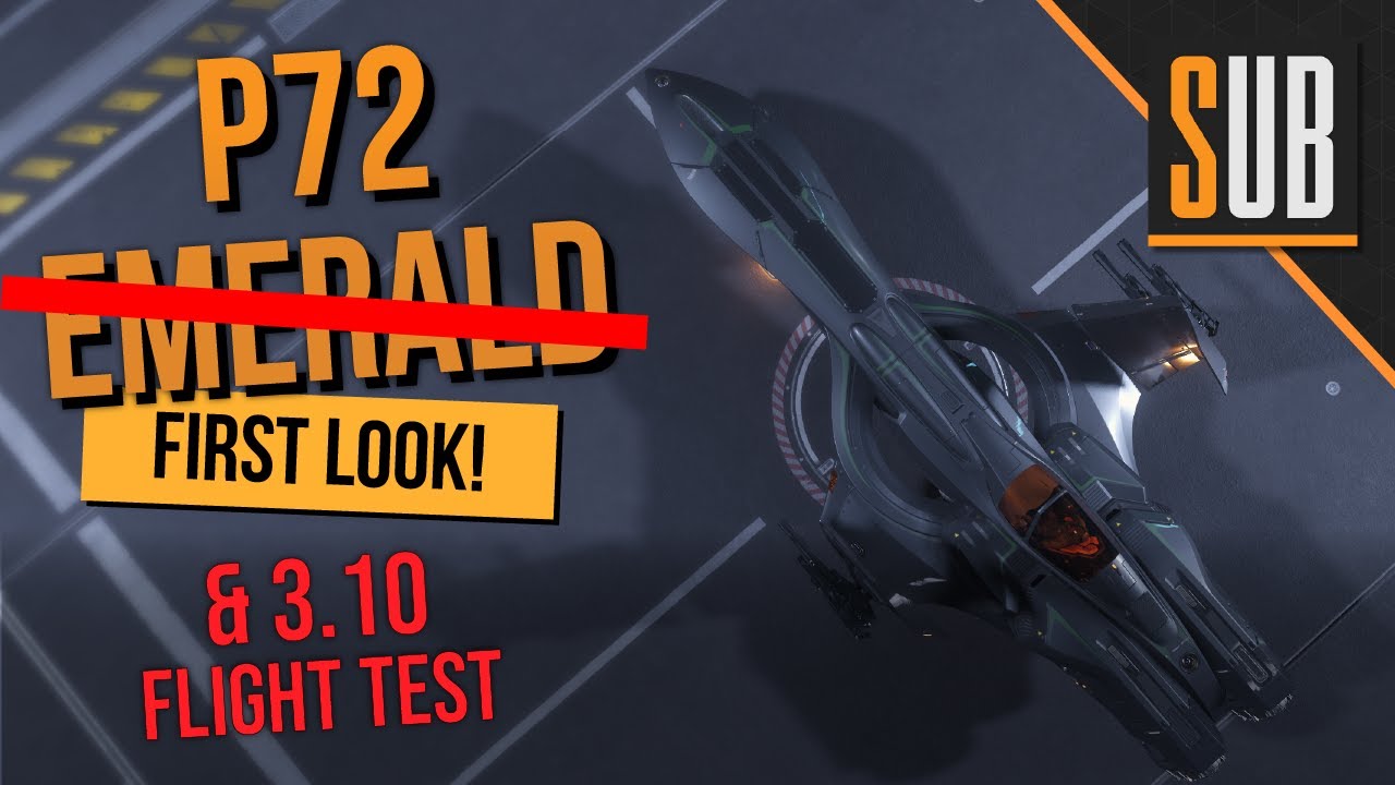Kruger P72 Archimedes Emerald | A Star Citizen's First Look | Alpha 3.10