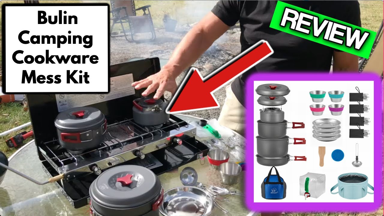 Bulin Camping Cookware Mess Kit