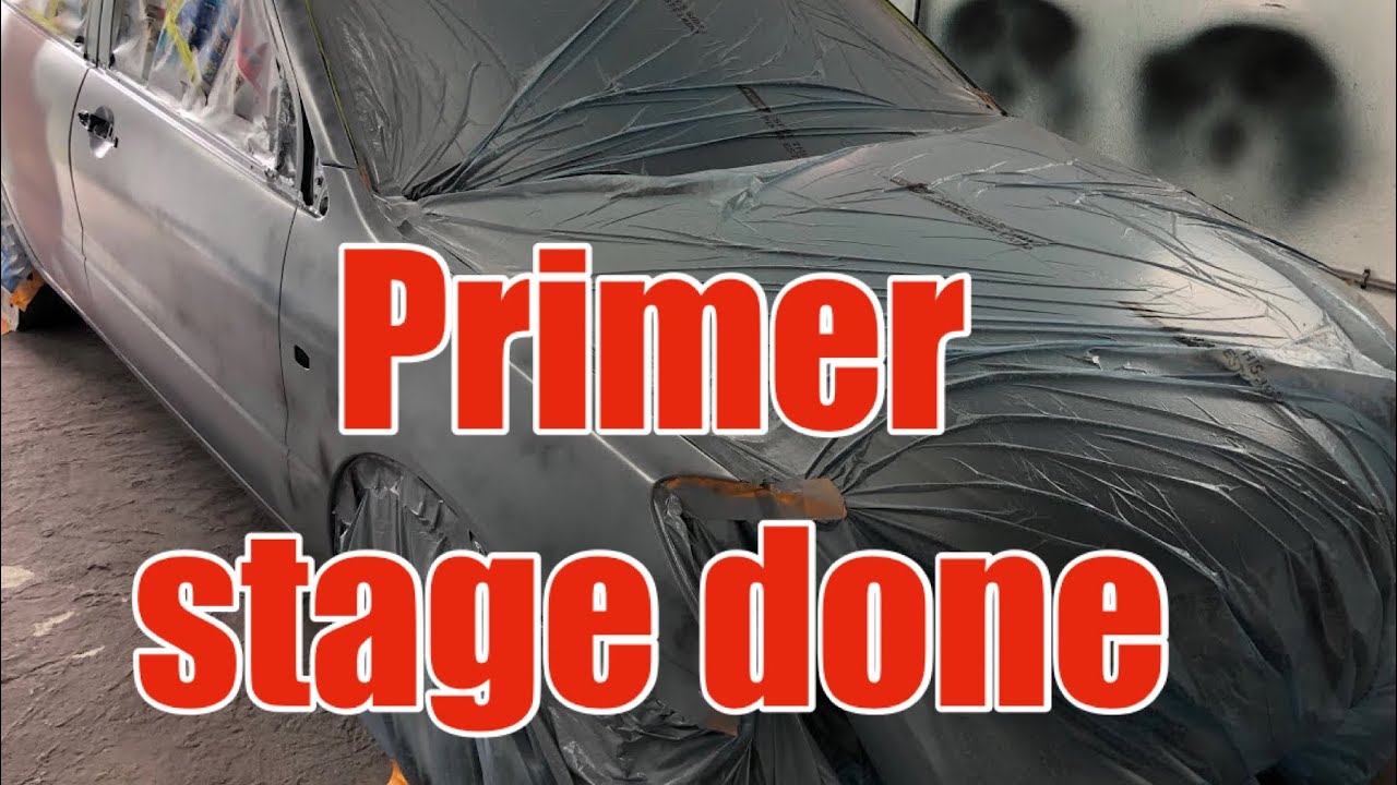 Full respray Lancer ralliart part 3