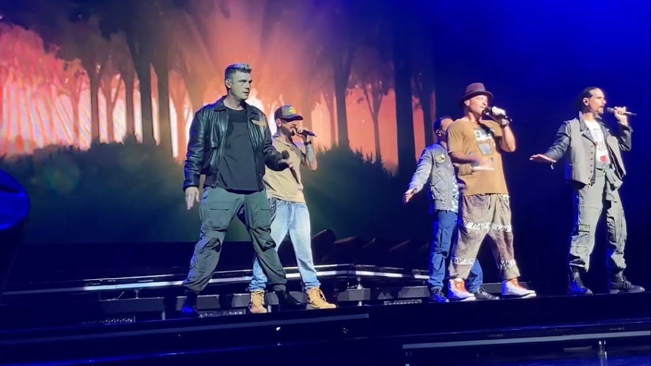 Backstreet Boys DNA Tour Cincinnati 2022 - Show Me The Meaning, Incomplete, Undone, More Than That