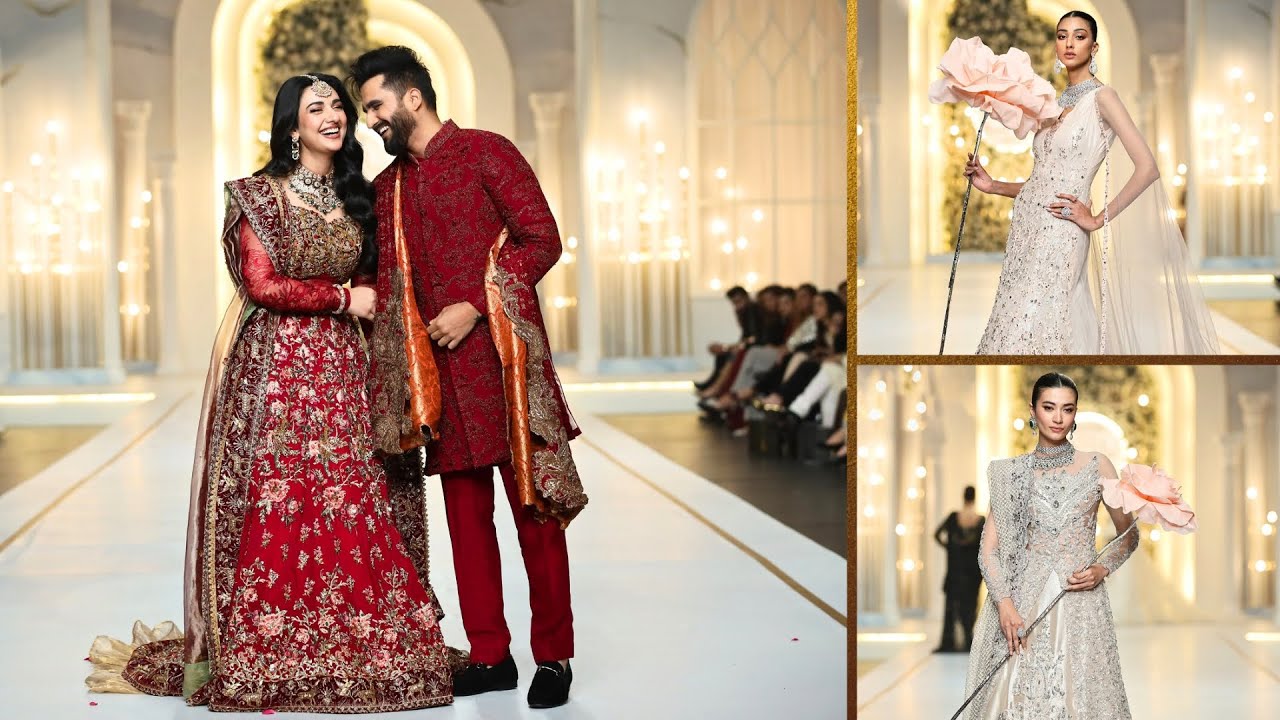 Pantene Hum Bridal Couture Week  | 2023/2024 | DAY 3 | Musferah Saad Bridal Dresses #sarahkhan