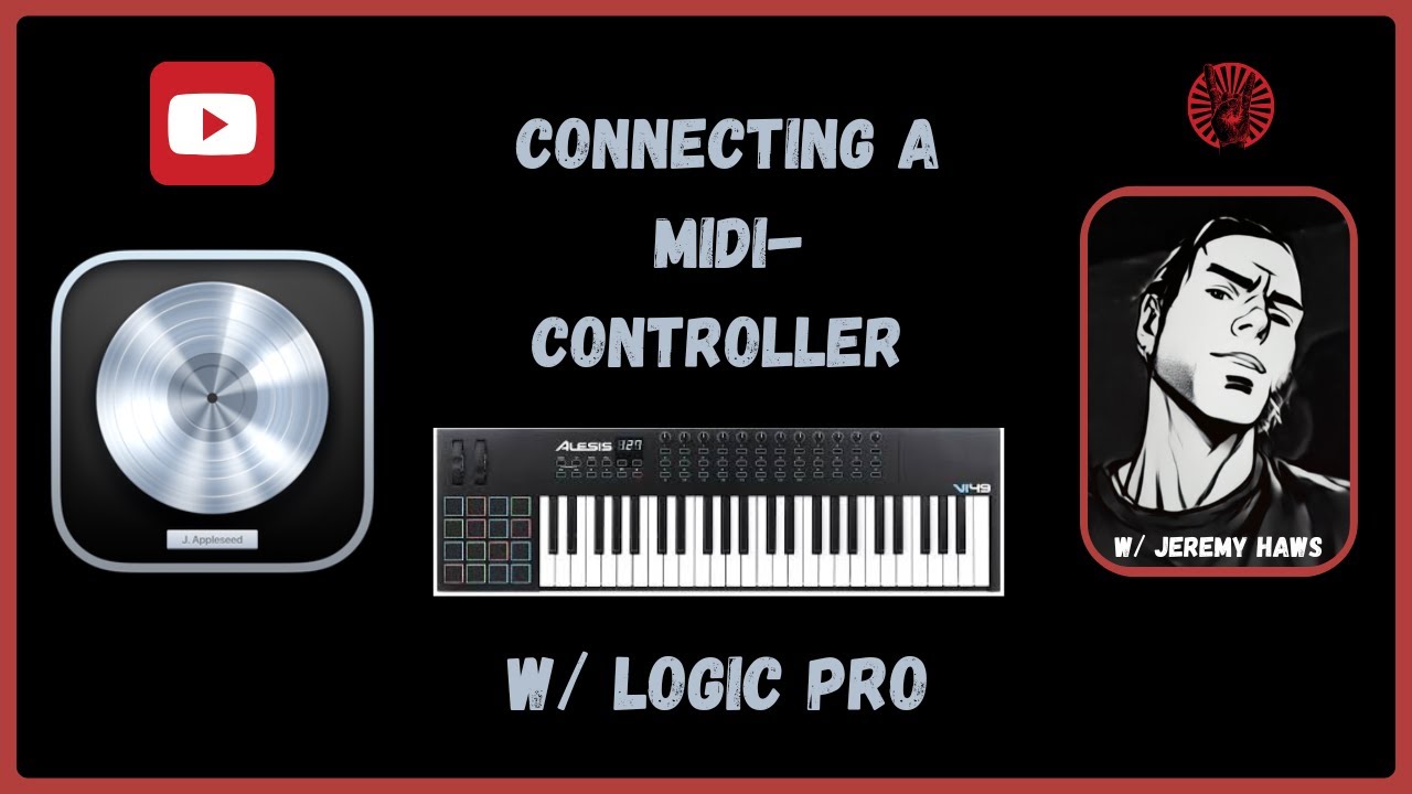 How To Use An External Midi Controller In Logic Pro (Beginners Tutorial)