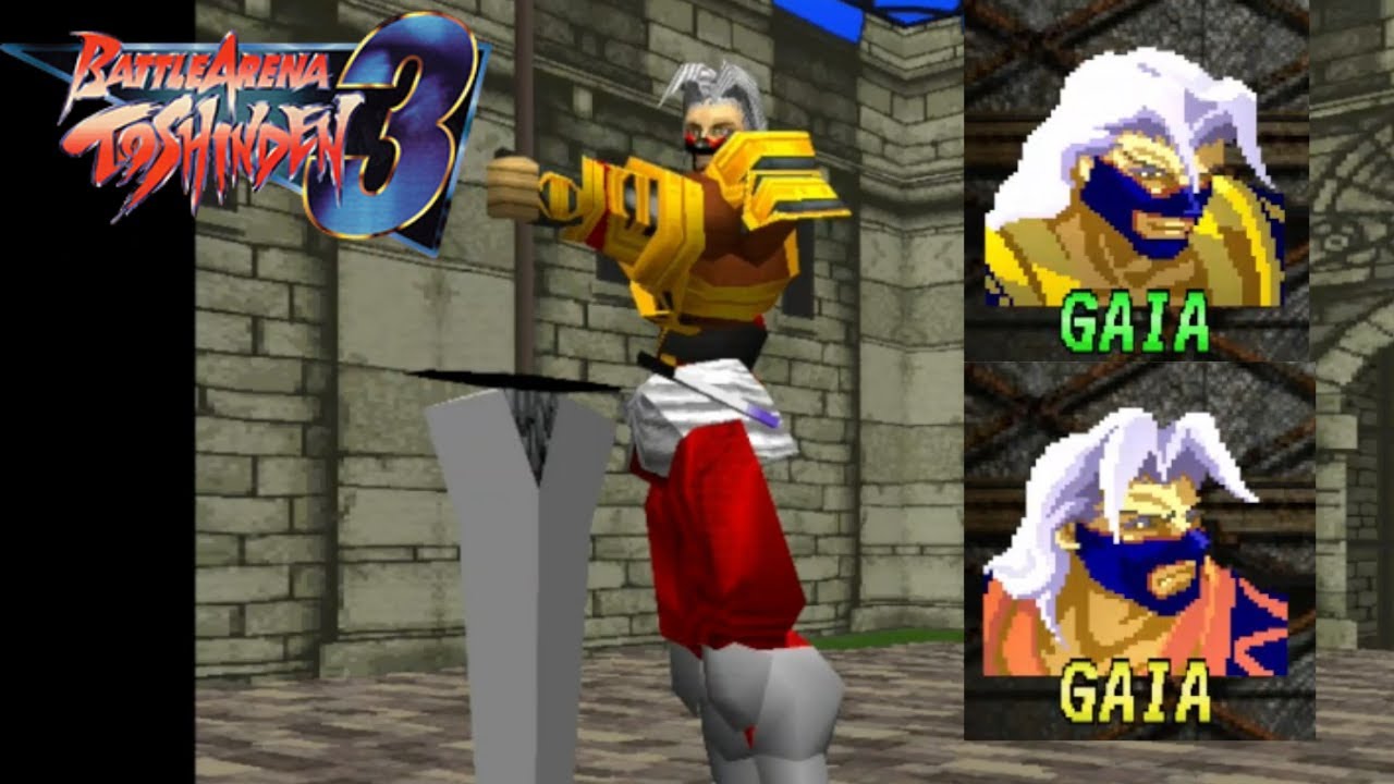 Battle Arena Toshinden 3 - Gaia [PS1 - Sony Playstation]