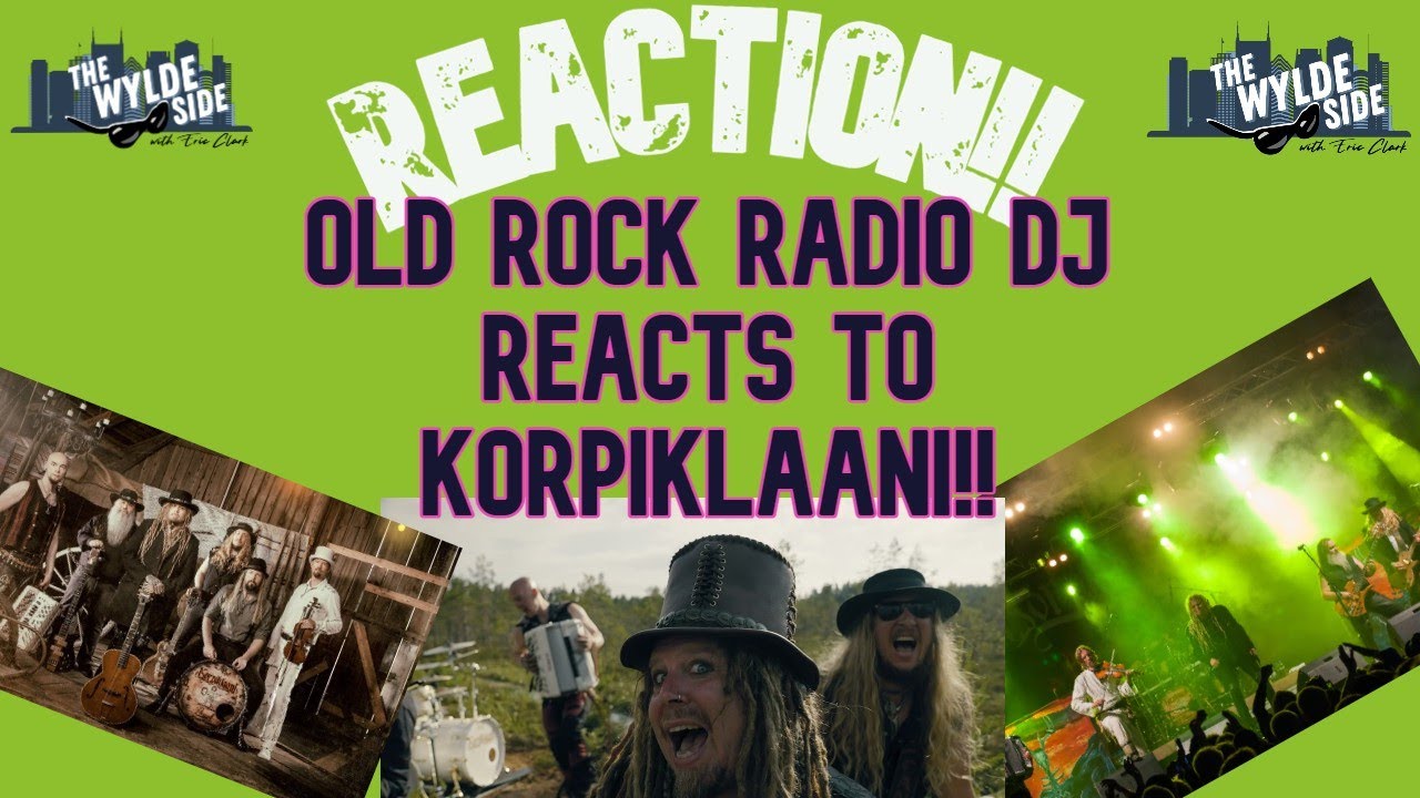 [REACTION!!] Old Rock Radio DJ REACTS to KORPIKLAANI ft. 