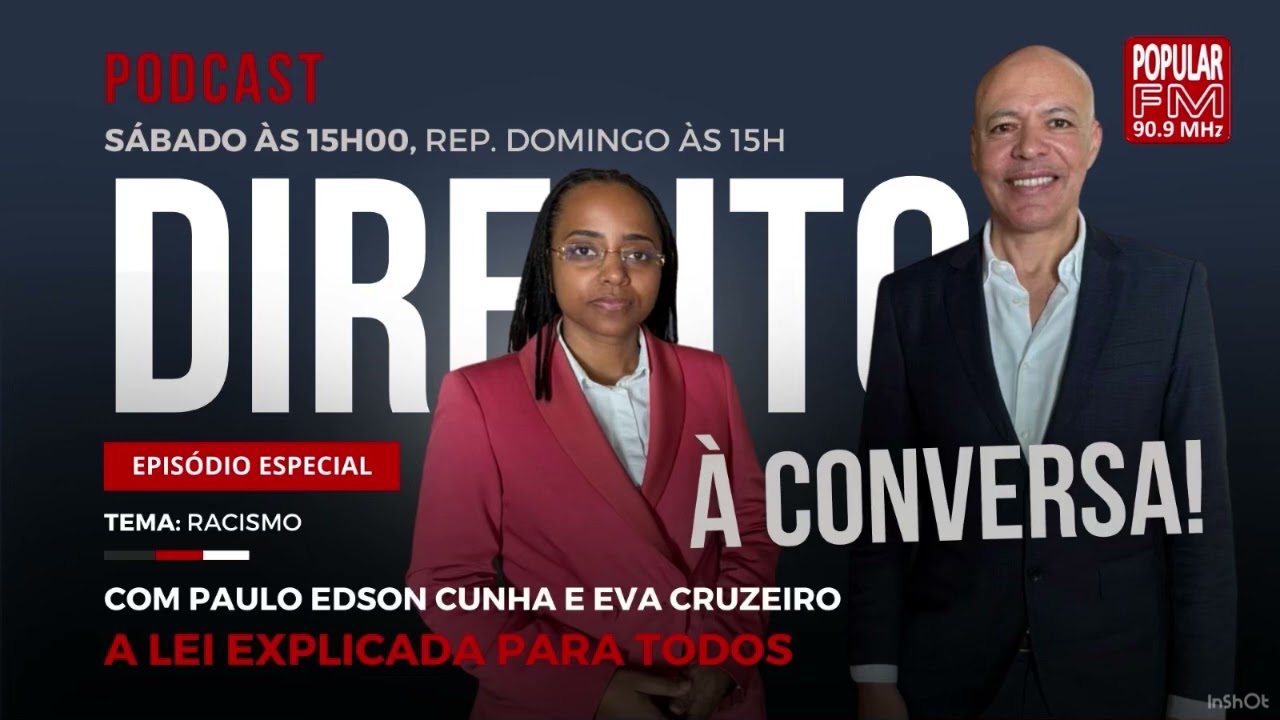 DIREITO À CONVERSA – Episódio Especial | Racismo – 21 Fevereiro 2026 | Popular FM 90.9