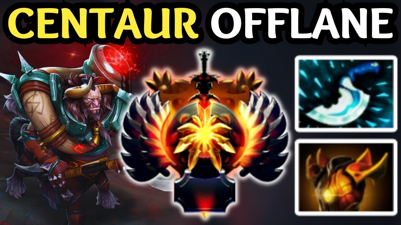 🔥 IMMORTAL CENTAUR WARRUNNER OFFLANE — PERFECT INITIATION EVERY FIGHT | DOTA 2 🔥