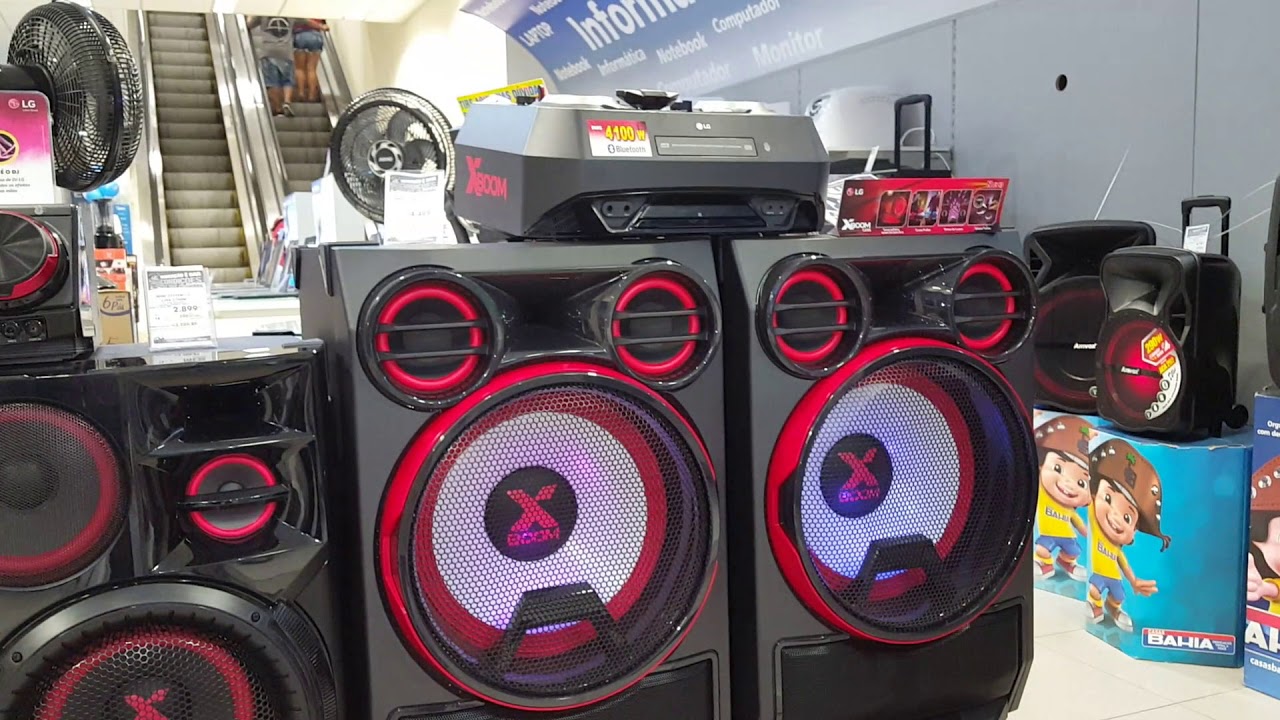 Novo lançamento do mini system lg ck99