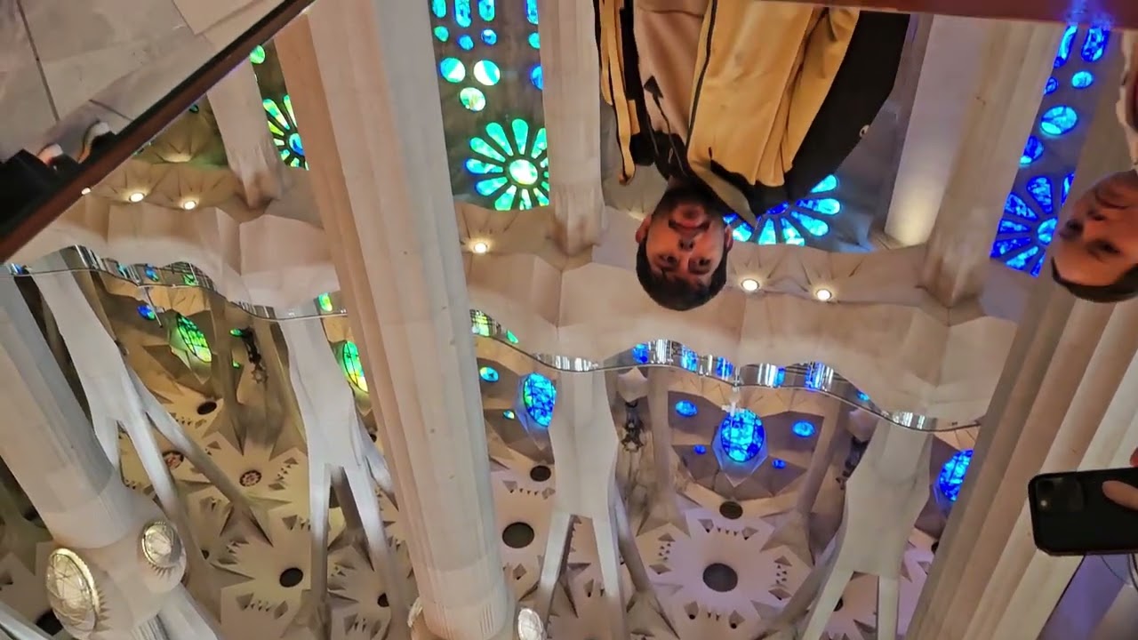 Basilica de la Sagrada Familia by Gaudi, Barcelona,  Espana 