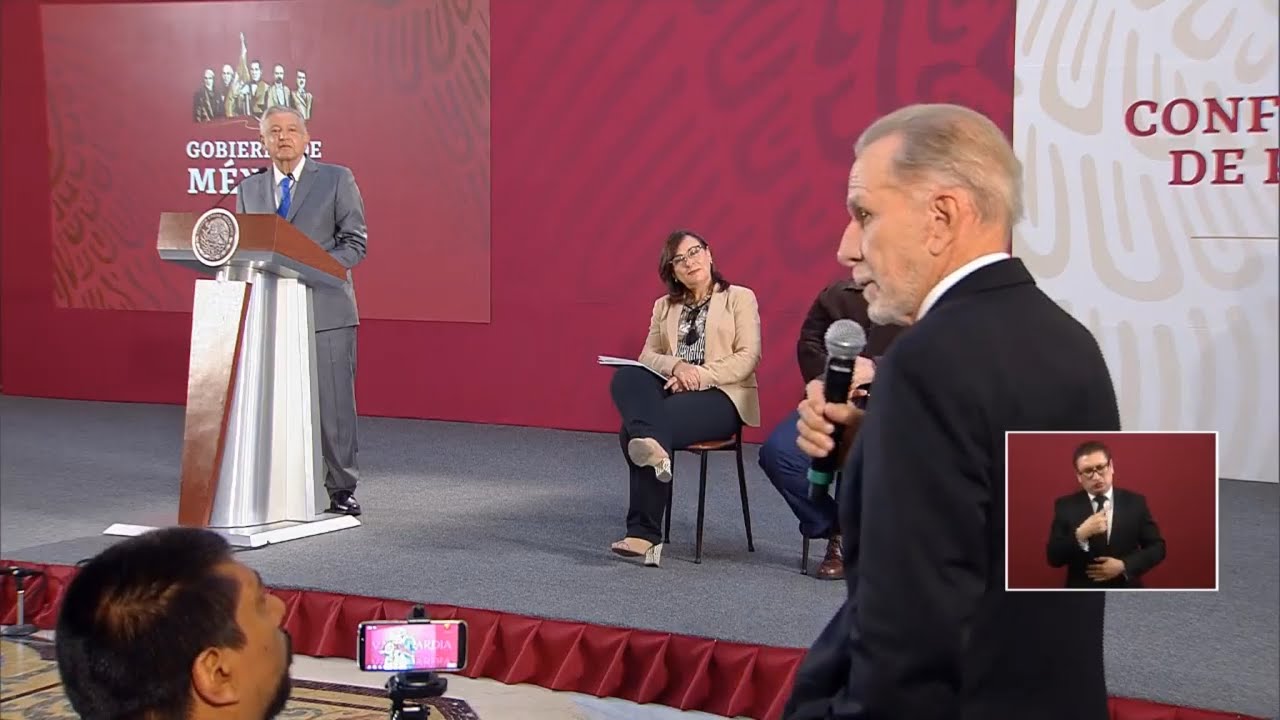 RICARDO BELMONT Y ANDRÉS MANUEL LÓPEZ OBRADOR, CARA A CARA EN LA MAÑANERA (09/05/19)