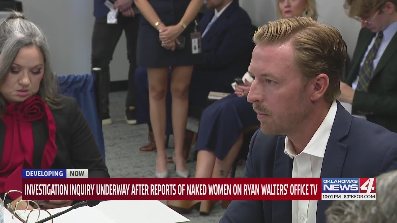 Investigation inquiry underway after reports of naked women on Ryan Walters office TV