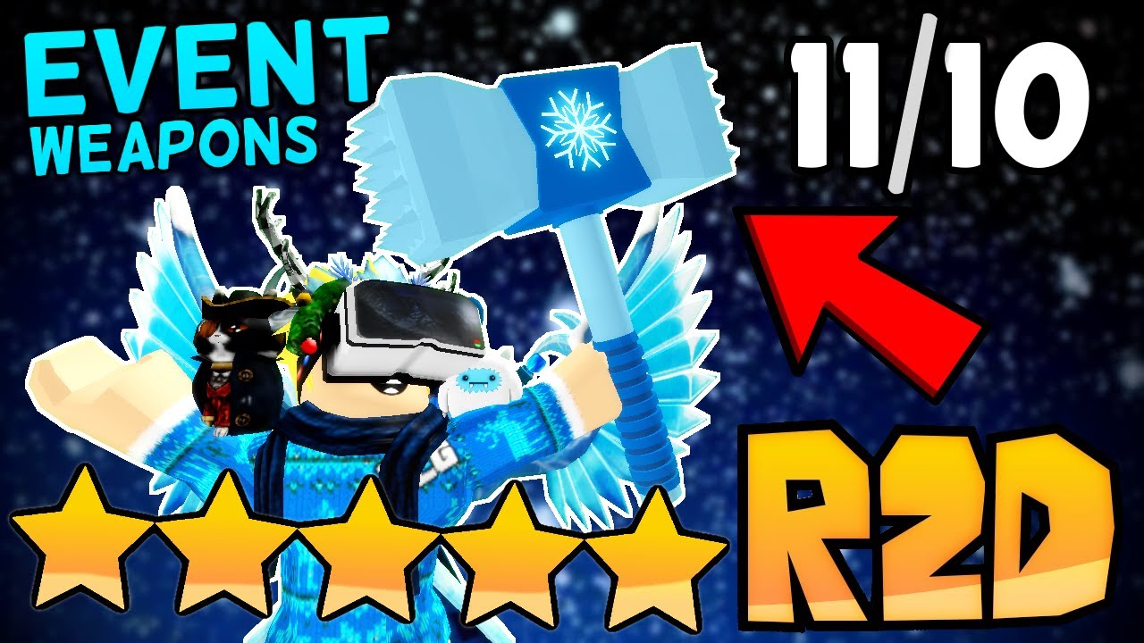 [R2DA] RATING *EVENT* WEAPONS!! (Part 3) | Roblox Reason 2 Die